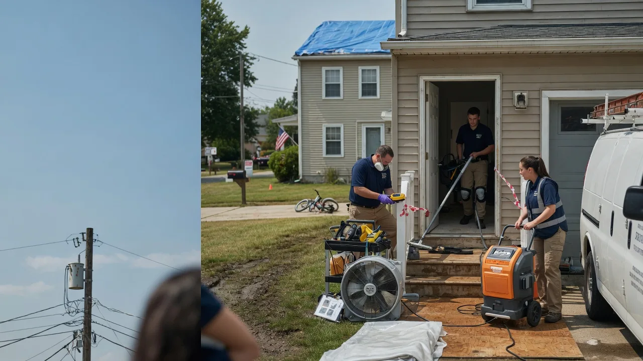Water Damage Repair in East Moline, IL near me